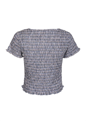 Aletta double check top Blue Neo Noir 